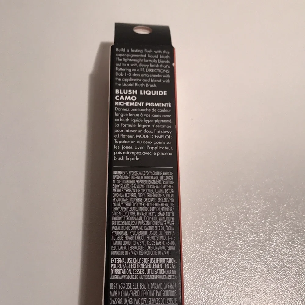 E.l.f. Camo liquid blush in dusty rose NEW